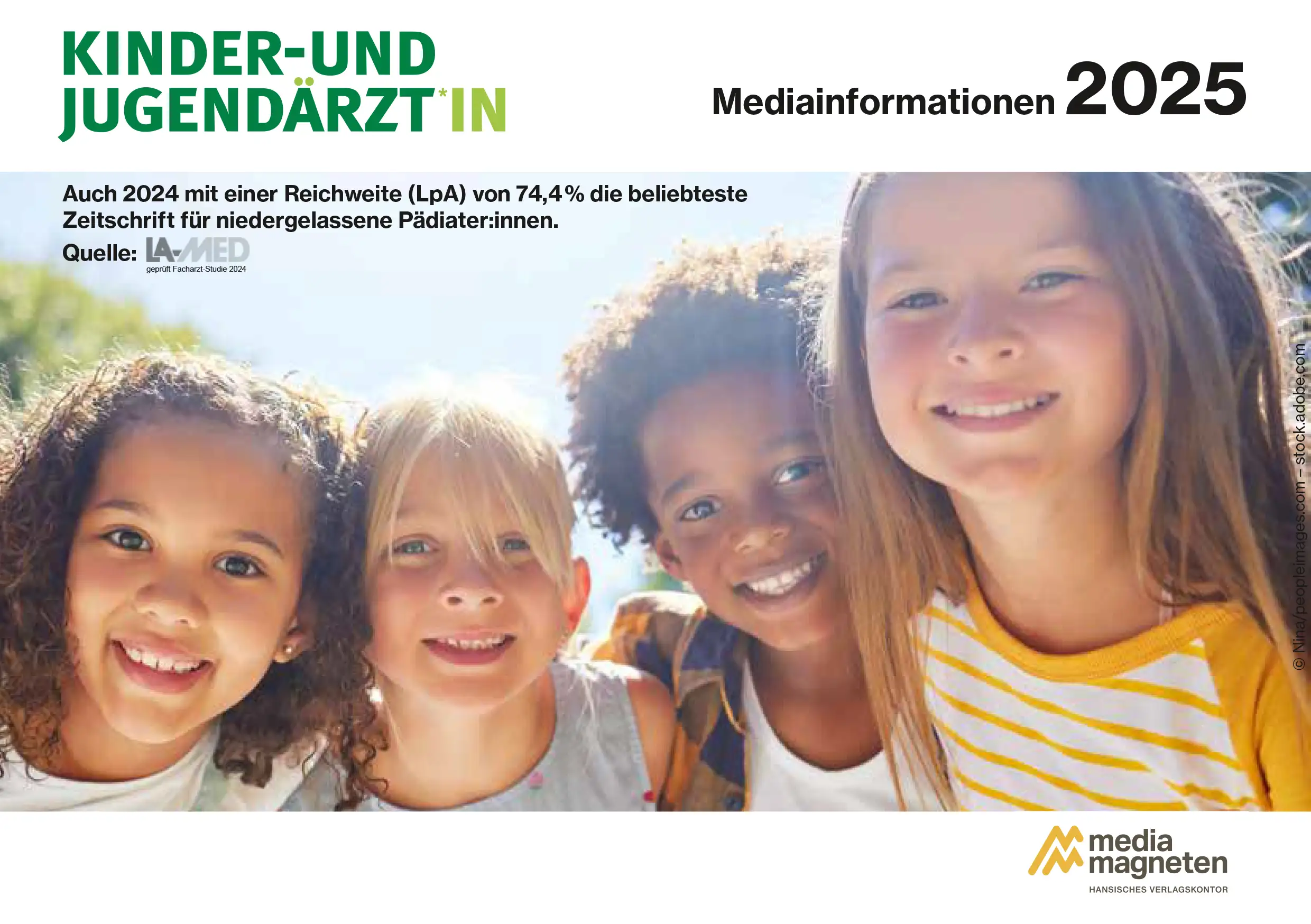 Kinder- und Jugendarzt Zeitschrift des Berufsverbandes der Kinder- und Jugendärzte e. V. Fachzeitschrift für alle in Klinik und Praxis tätigen Pädiater sowie alle Ärzte und Ärztinnen, die in der Kinder- und Jugendmedizin und deren Spezialgebieten arbeiten. Der „Kinder- und Jugendarzt“ ist das offizielle Organ des Berufsverbandes der Kinder- und Jugendärzte (BVKJ) und damit seiner mehr als 10.000 Mitglieder.